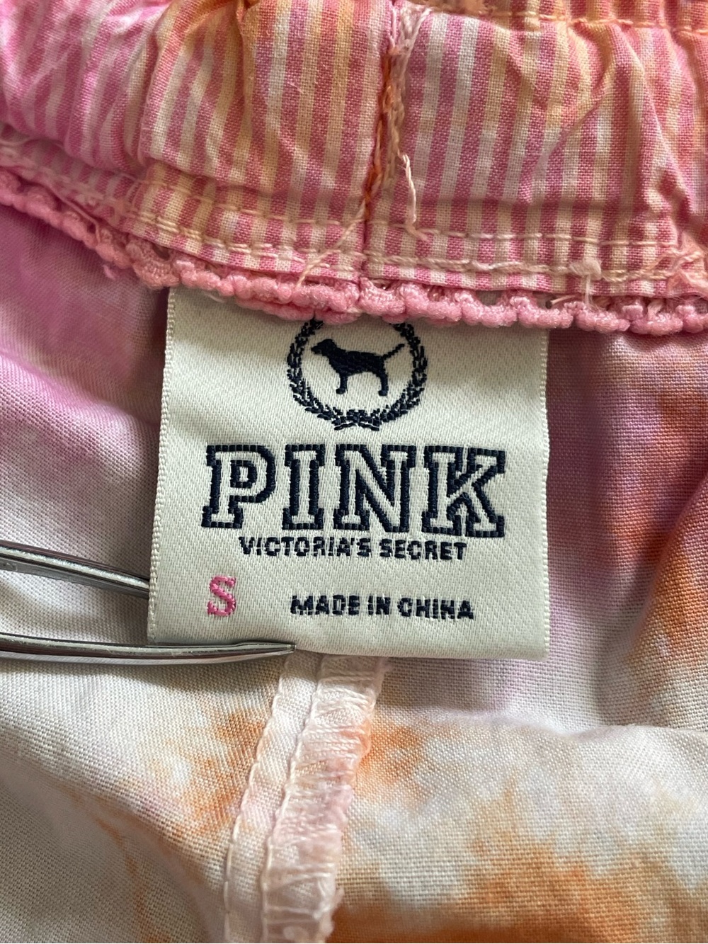PINK Victoria's Secret Y2K Tie Dye Cotton Sleep Shorts - Picture 7 of 8